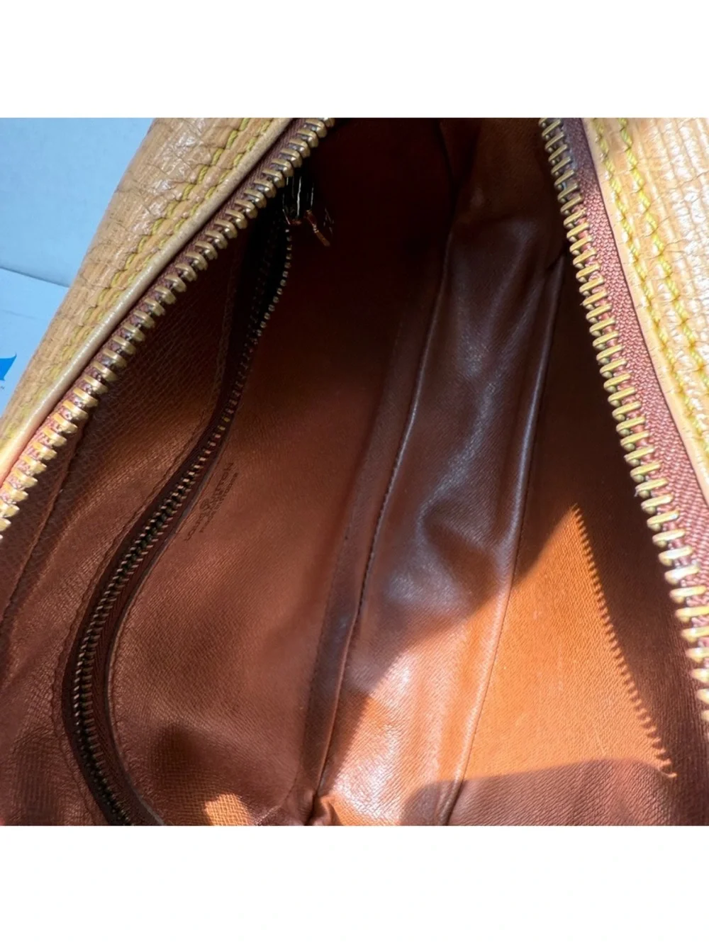 Louis Vuitton Brown Epi Leather Messenger Crossbody